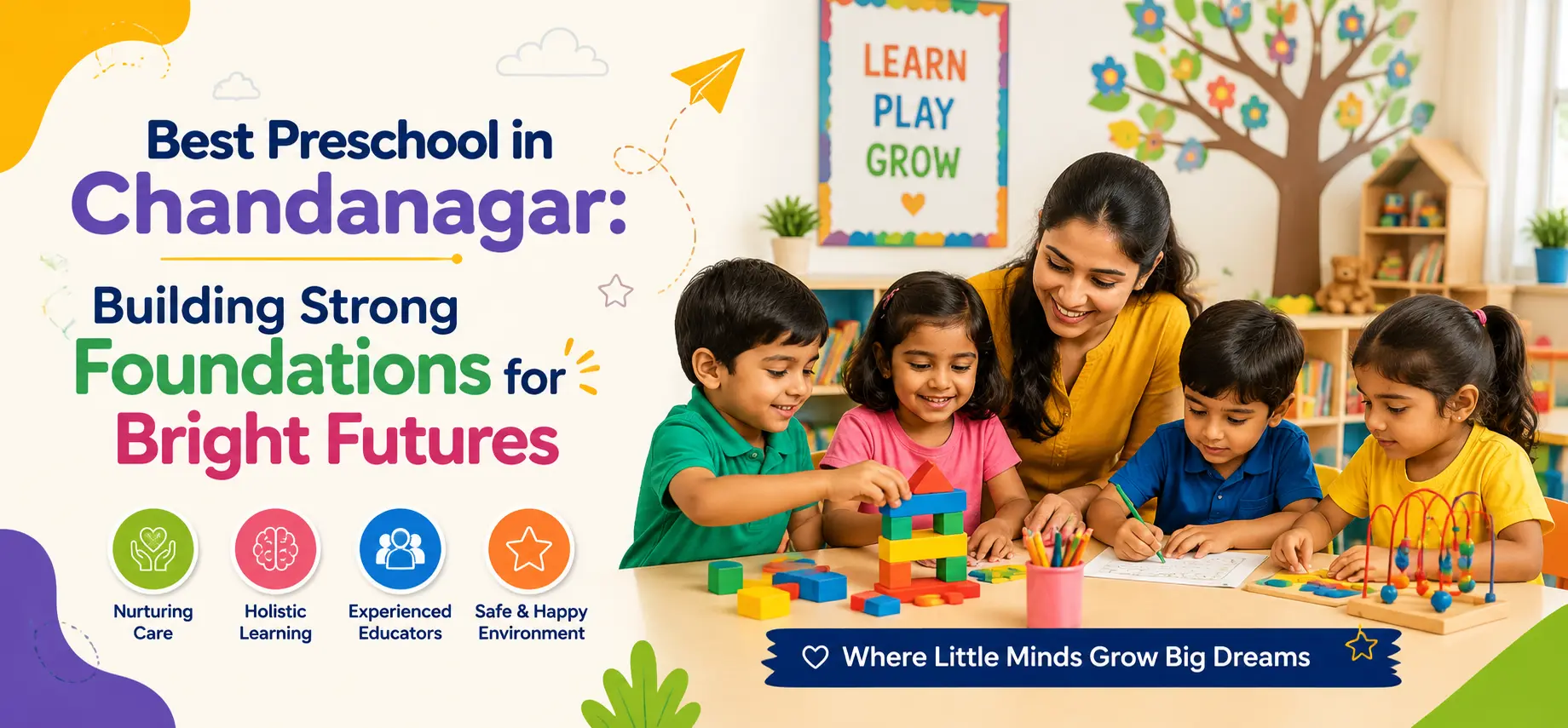 Best Preschool in Chandanagar: Building Strong Foundations for Bright Futures