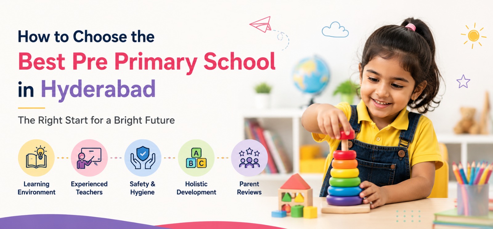 How to Choose the Best Pre Primary School in Hyderabad