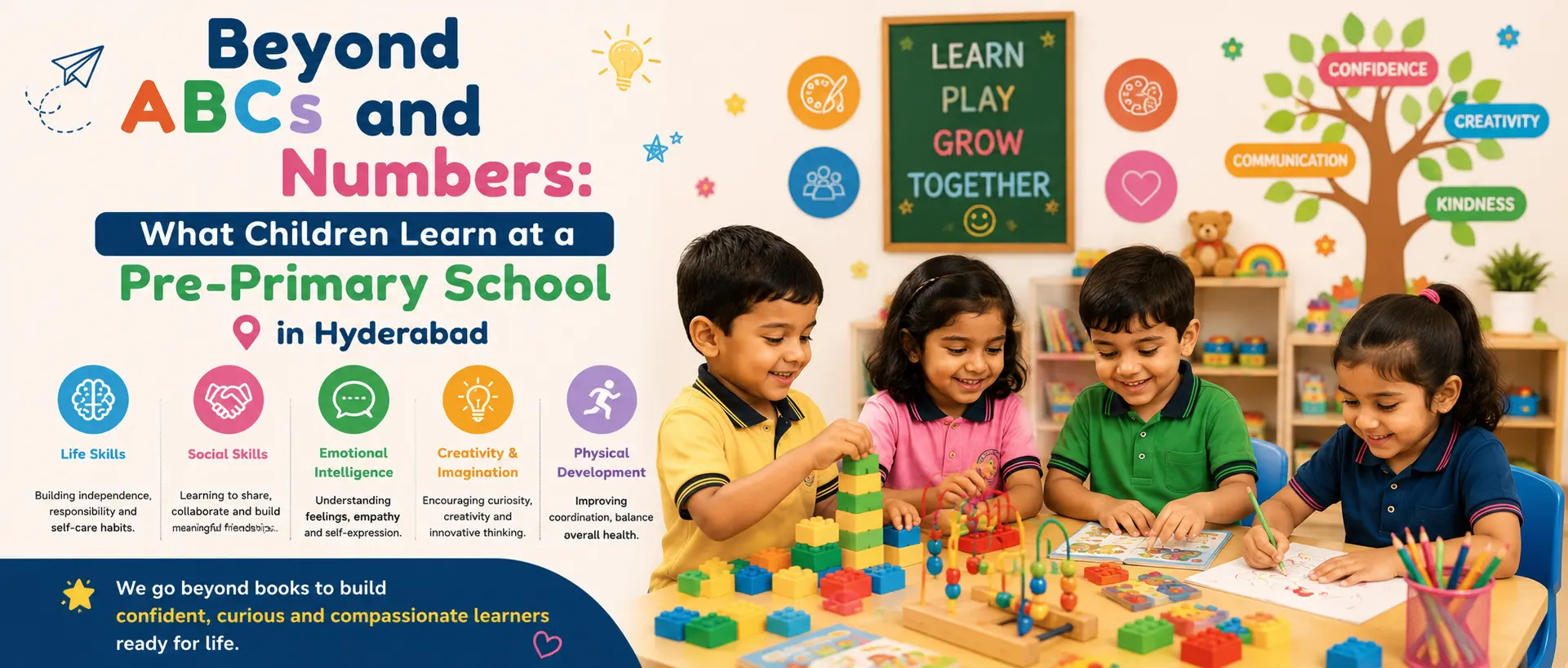 Beyond ABCs and Numbers: What Children Learn at a Pre-Primary School in Hyderabad