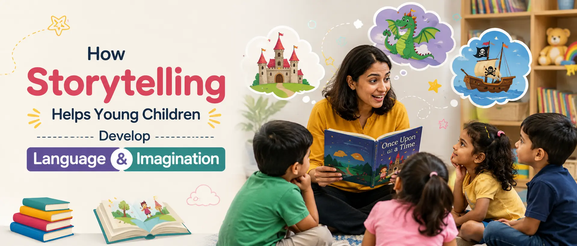 How Storytelling Helps Young Children Develop Language and Imagination